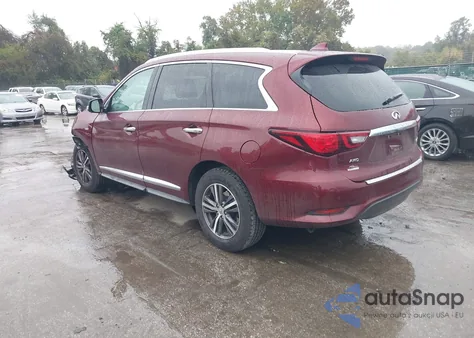 2019 Infiniti Qx60 Luxe z USA, uszkodzony, nr VIN 5N1DL0MM3KC521555